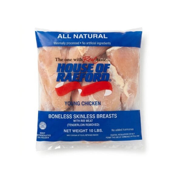 Pechuga De Pollo Paquetes de 4.54kg